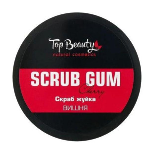 Cкраб жвачка для тела с ароматом вишни Top Beauty Scrub Gum Cherry 250 мл