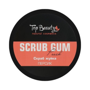 Скраб-жвачка для тела "Персик" Top Beauty Scrub Gum Peach 250 ml