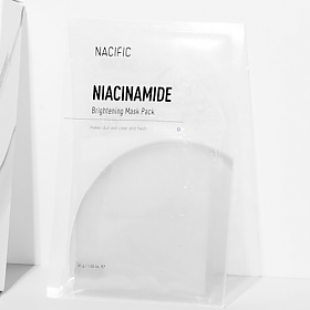 Тканинна маска для ефекту сяйва шкіри з ніацинамідаом Nacific NIACINAMIDE Brightening Mask Pack 30g