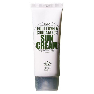 Солнцезащитный крем для лица Derma Factory Houttuynia Cordata 65% Sun Cream 50ml