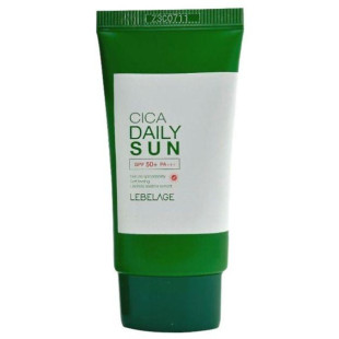 Солнцезащитный крем с центеллой Lebelage Cica Daily Sun SPF50+ PA+++ 30ml