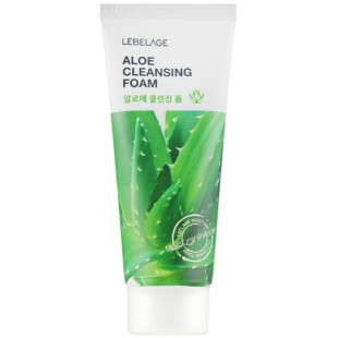 Пенка для умывания с экстрактом алоэ Lebelage Aloe Cleansing Foam 100ml