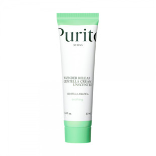 Заспокійливий крем із центелою без ефірних олій Purito Seoul Wonder Releaf Centella Cream Unscented 50ml