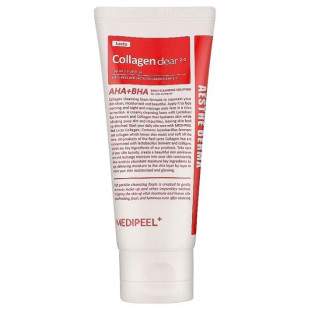 Очищающая пенка для умывания с коллагеном Medi-Peel Red Lacto Collagen Clear 2.0 120ml