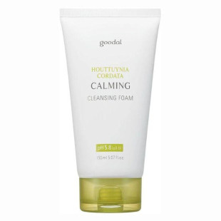 Успокаивающая пенка для умывания Goodal Houttuynia Cordata Calming pH Balancing Cleansing Foam 150ml