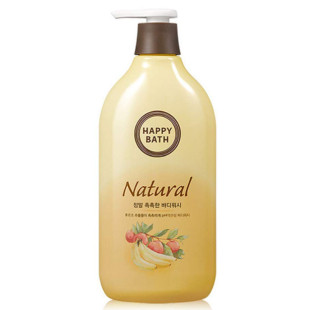 Молочко для тела увлажняющее с фруктовыми экстрактами Happy Bath Natural Real Moist Body Milk 400ml