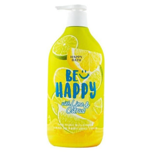 Гель для душа Happy Bath Smile Body Wash Wellness Citron & Lime 900 g