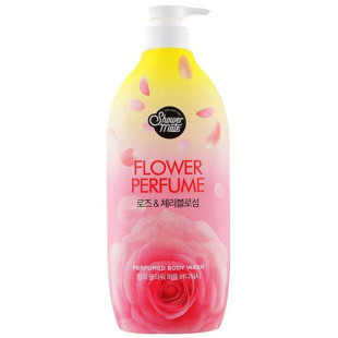 Гель для душа Kerasys Shower Mate Body Wash Flower Pink 900 g