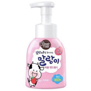 Пенка для мытья рук KeraSys Shower Mate Malang Bubble Hand Wash Strawberry 300 ml