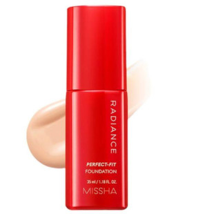 Стойкая тональная основа для лица Missha Radiance Perfect-Fit Foundation SPF 30 PA++ №23 35ml