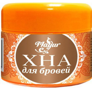 Хна порошковая для бровей Mayur светло-коричневая 10g (сашет)