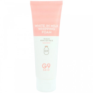 Пінка для вмивання заспокійлива з молочними протеїнами G9 White In Milk Whipping Foam 20ml