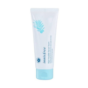 Пенка Для Проблемной Кожи С Экстрактом Торреи И Кедрового Дерева Innisfree Bija Trouble Facial Foam 150ml