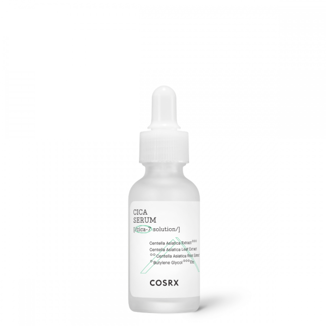 Сироватка для обличчя заспокійлива з комплексом Центелли Азіатської для чутливої шкіри Cosrx PURE FIT CICA SERUM 30ml, фото 1 Сироватка для обличчя заспокійлива з комплексом Центелли Азіатської для чутливої шкіри Cosrx PURE FIT CICA SERUM 30ml, фото 1