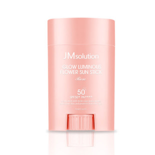 Стик солнцезащитный с экстрактом розы JM Solution Glow Luminous Flower Light Sun Stick SPF50+/PA++++ 21ml