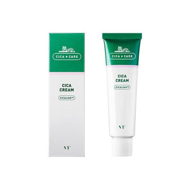 Крем заспокійливий із екстрактом центели VT Cosmetics Cica Cream 50ml, фото 1 Крем заспокійливий із екстрактом центели VT Cosmetics Cica Cream 50ml, фото 1