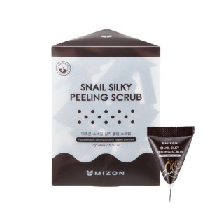 Пилинг-скраб для лица с содой и муцином улитки Mizon Snail Silky Peeling Scrub 7g