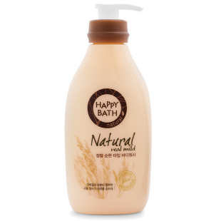 Гель Для Душа С Экстрактом Пшеницы Happy Bath  Natural Real Mild Rice Body Wash 900ml