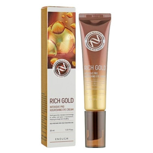 Омолаживающий крем для век с коллоидным золотом Enough Premium Rich Gold Intensive Pro Nourishing Eye Cream 30ml