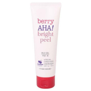 Пилинг - Гель С АНА Кислотами Etude House Berry AHA Bright Peel Mild Gel