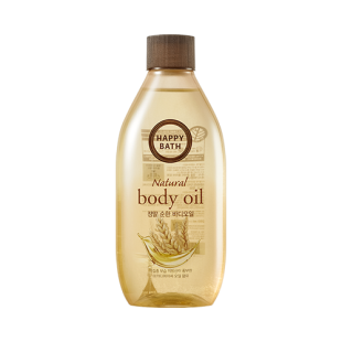 Масло для тела питательное с маслом макадамии Happy Bath Natural Body Oil Real Mild 250 ml