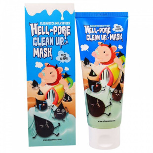 Маска-плівка для очищення пор, чорних крапок і камедонів Elizavecca Hell Pore Clean Up Mask 100ml