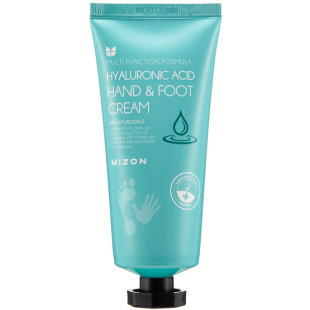 Крем для рук и ног увлажняющий с гиалуроновой кислотой Hand and Foot Cream Hyaluronic Acid Mizon 100ml