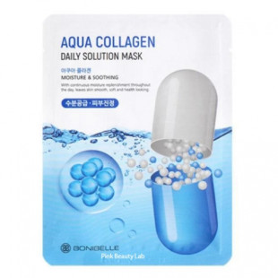 Тканевая маска с коллагеном Enough Bonibelle Aqua Collagen Daily Solution Mask 23ml