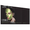 Трехшаговая Маска Очищающая С Экстрактом Ламинарии Double Dare OMG! 3 in 1 Platinum Green Facial Mask Kit 50g