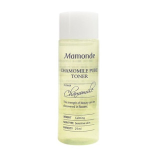 Тонер заспокійливий із ромашкою для чутливої шкіри MAMONDE Chamomile Pure Toner 25ml