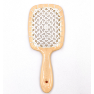 Расческа для волос цветная Janeke Superbrush цвет персиково-белый