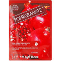 Тканинна маска для обличчя з гранатом May Island Real Essence Pomegranate Mask Pack 25ml