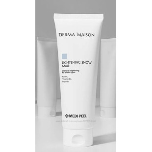 Маска глиняная для выравнивания и осветления тона лица MEDI-PEEL Derma Maison Lightening Snow Mask 250ml