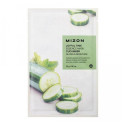 Маска осветляющая с экстрактом огурца Mizon Joyful Time Essence Mask Cucumber Gloss & Moisture 23 ml