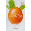 Маска тканевая для лица увлажняющая с маслом Ши Natural Shea Butter Mask Sheet The Saem 21ml