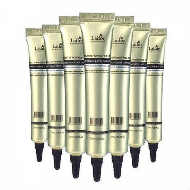 Восстанавливающая Кератиновая Сыворотка Для Волос La'dor Keratin Power Fill Up Sleeping Clinic Ampoule Ампула 20мл * 20шт, фото 1 Восстанавливающая Кератиновая Сыворотка Для Волос La'dor Keratin Power Fill Up Sleeping Clinic Ampoule Ампула 20мл * 20шт, фото 1