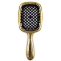 Расческа для волос лимитированная линейка золотая с черным Janeke Superbrush, фото 2
