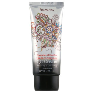 Многофункциональный СС-крем для лица FarmStay Formula All-In-One Galactomyces C.C Cream SPF50/PA+++ 50ml