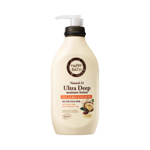 Лосьон Для Тела Увлажняющий С Аргановым Маслом Happy Bath Nature 24 Argan Oil Ultra Deep Moisture Lotion 450ml