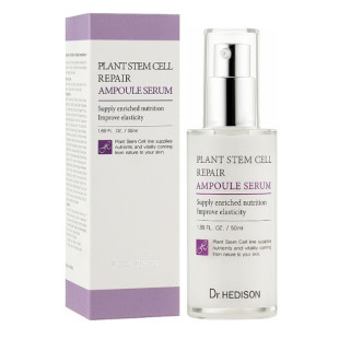 Відновлююча сироватка зі стовбуровими клітинами DR. HEDISON PLANT STEM CELL REPAIR AMPOULE SERUM 50ml