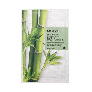 Маска успокаивающая с экстрактом бамбука Mizon Joyful Time Essence Mask Bamboo Smooth & Refining 23ml