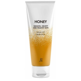 Маска, що змивається з медом для обличчя J:ON Honey Smooth Velvety And Healthy Skin Wash Off Mask 50g