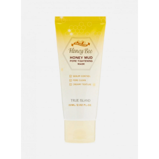 Маска для сужения пор True Island HONEY BEE HONEY MUD PORE TIGHTENING MASK 60ml