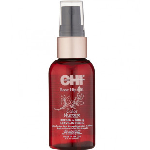 Спрей незмивний з маслом шипшини та кератином CHI Rose Hip Oil Repair & Shine Leave-In Tonic 59ml