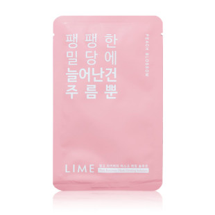 Маска антивікова із екстрактом персика Lime Pink Recovery Mask Firming Solution 25ml