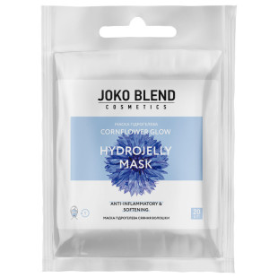 Маска гідрогелева з екстрактом волошка для обличчя Joko Blend Cornflower Glow Hydrojelly Mask 20g