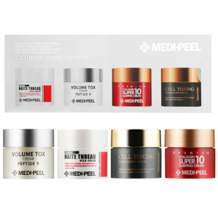 Набор миниатюр кремов для лица и шеи Medi-Peel Signature Cream Trial Kit 4 шт х 10g