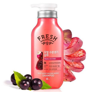 Органический шампунь увлажняющий с экстрактом ягод асаи Fresh Pop Deep Moisturizing Berry Shampoo 500ml