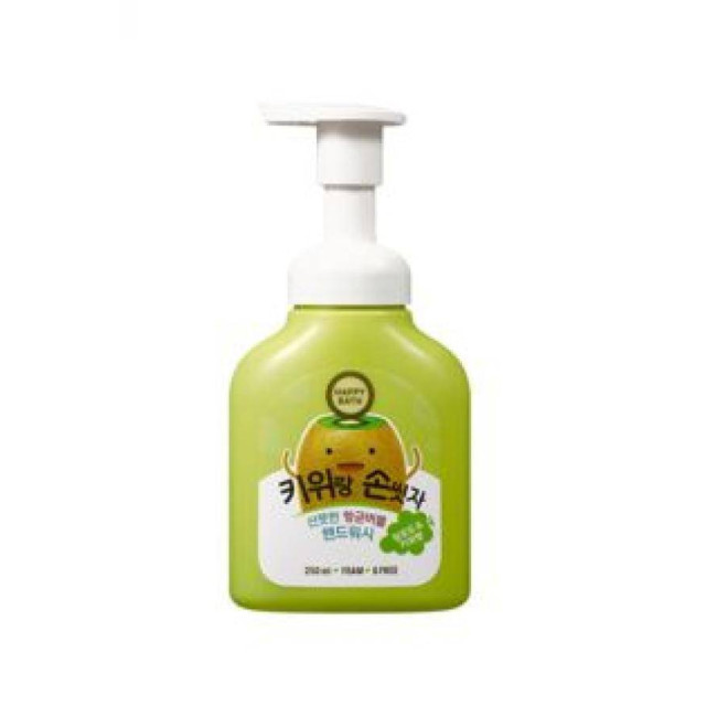Мыло для рук органическое с экстрактом киви Happy Bath Kiwi Bubble Hand Wash Yellow Green 250ml, фото 1 Мыло для рук органическое с экстрактом киви Happy Bath Kiwi Bubble Hand Wash Yellow Green 250ml, фото 1