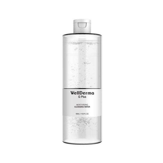 Зволожуюча вода, що очищає, з оливковою олією Wellderma G Plus Moisturizing Cleansing Water 100ml, фото 1 Зволожуюча вода, що очищає, з оливковою олією Wellderma G Plus Moisturizing Cleansing Water 100ml, фото 1